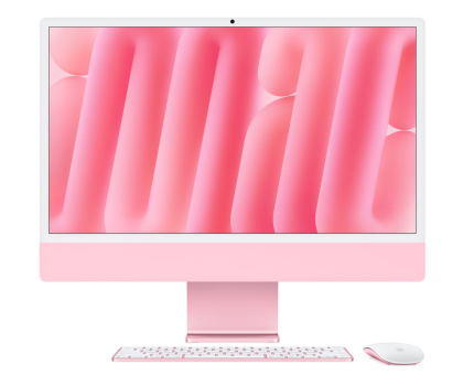 Komputer All In One APPLE iMac 24 M4/32GB/2TB/MacOS Retina 4,5K Różowy 10R GPU
 MD2U4ZE/A/R1/D2 - CTO [Z1K6000DM]